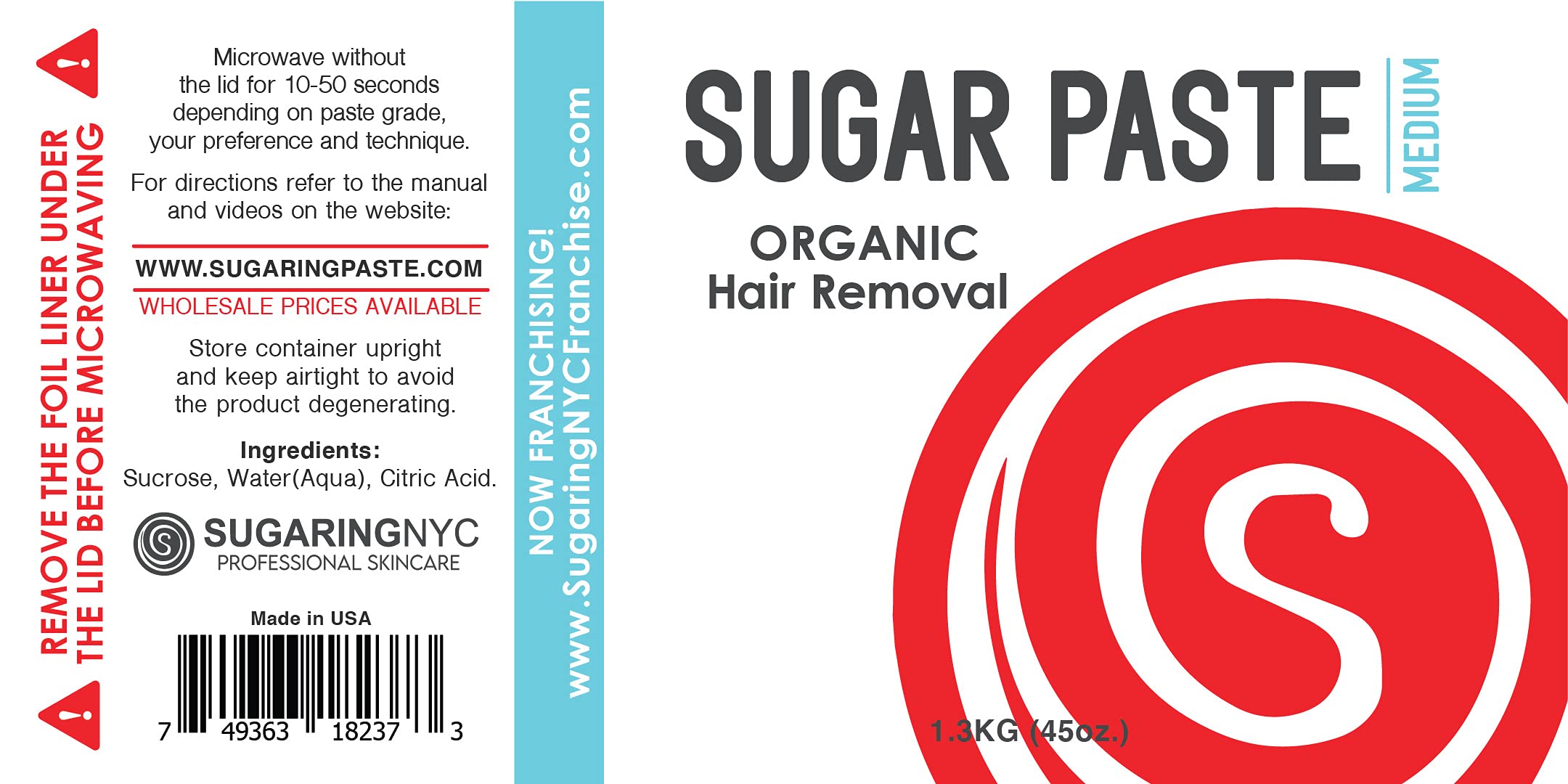 Amazon | Sugaring NYC ブラジリアンビキニ シュガーリング ペースト M